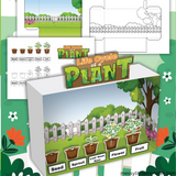3d life cycle of a plant printable craft