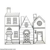 paper house template