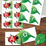 uppercase and lowercase alphabet matching game