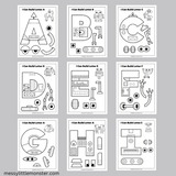robot alphabet craft