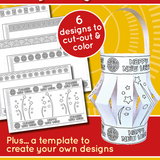 Chinese lantern template