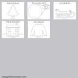 drawing prompts for christmas