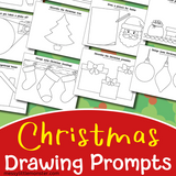 Christmas drawing prompts for kids