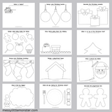 Christmas drawing prompts