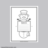 christmas writing prompts for kids