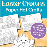 Easter hat printable