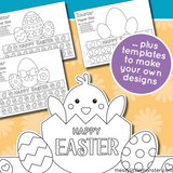 Easter hat printable