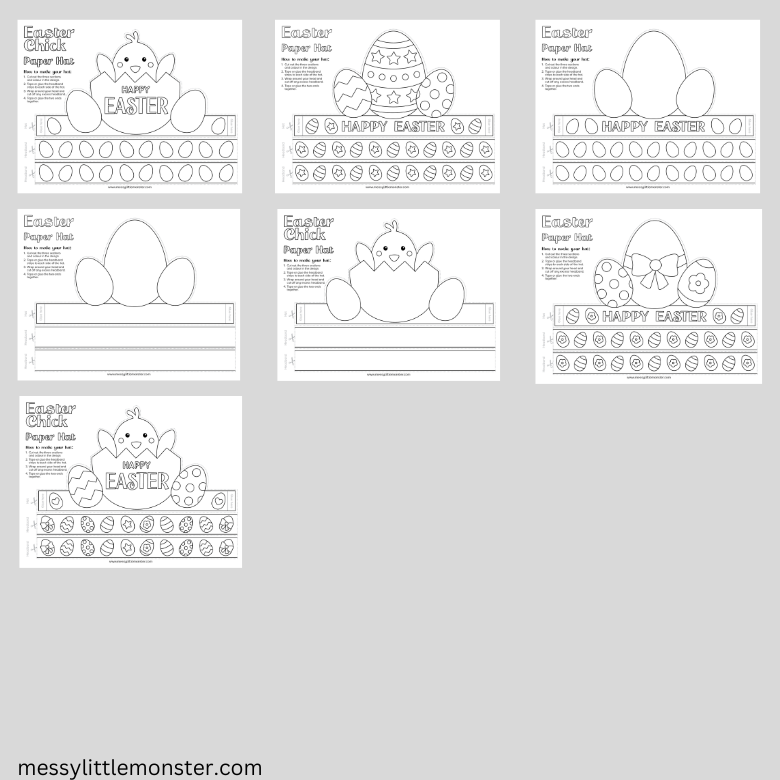 easter-hat-template-messy-little-monster-shop