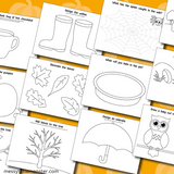 fall drawing ideas