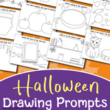 halloween drawing prompts