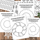Christmas wreath craft