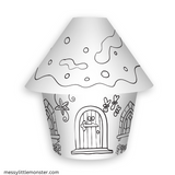 elf paper house craft