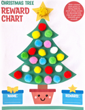 pom pom christmas tree reward chart