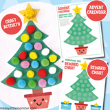 pom pom christmas tree