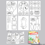 printable easter activities for easter lapbook