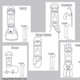 printable nativity craft