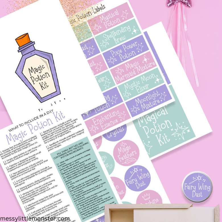 Make Your Own Potion Making Kit – Messy Little Monster Shop Make Your Own Potion Making Kit – Messy Little Monster Shop