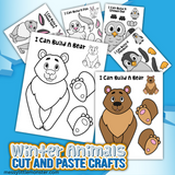 printable winter animal crafts