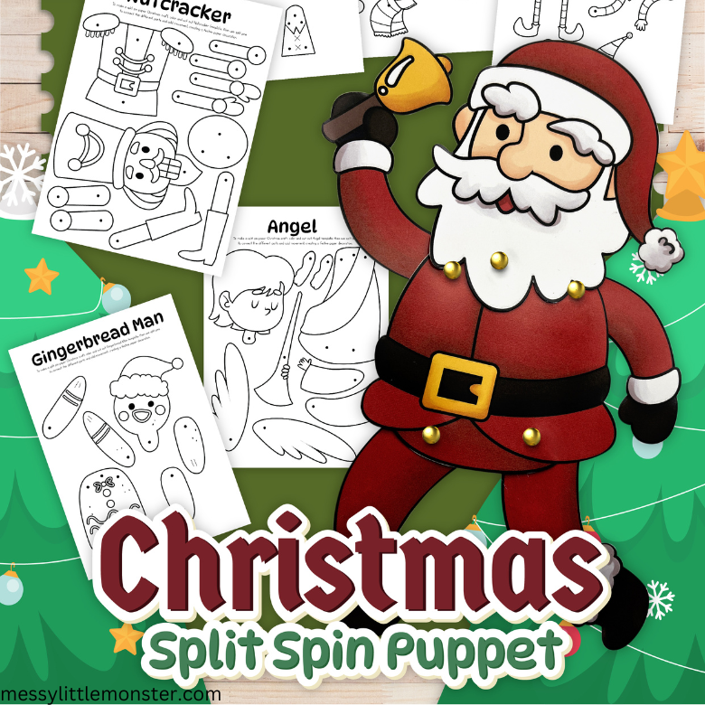 Spilt Pin Christmas Paper Craft Printable – Messy Little Monster Shop spilt-pin-christmas-paper-craft-printable-messy-little-monster-shop