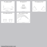 spring drawing prompts printables
