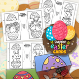 Easter card coloring