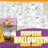 Surprise Printable Halloween Card Craft