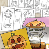 Surprise Printable Halloween Card Craft