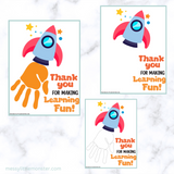 teacher handprint craft