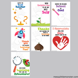thank you teacher handprint craft