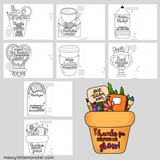 teacher appreciation gift card holder