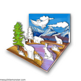 tundra diorama