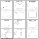 drawing prompts for winter