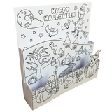 Halloween coloring pages to make 3D Halloween craft