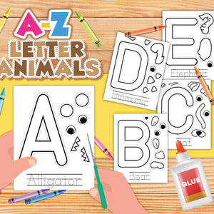 Animal Alphabet Crafts