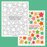 blank Christmas bucket list printables