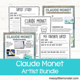 Famous artists for kids - Claude Monet