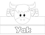 animal crowns printable