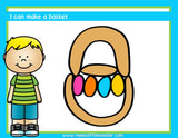 Easter playdough mats