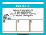Jack and Jill - Nursery Rhyme Sequencing Activity