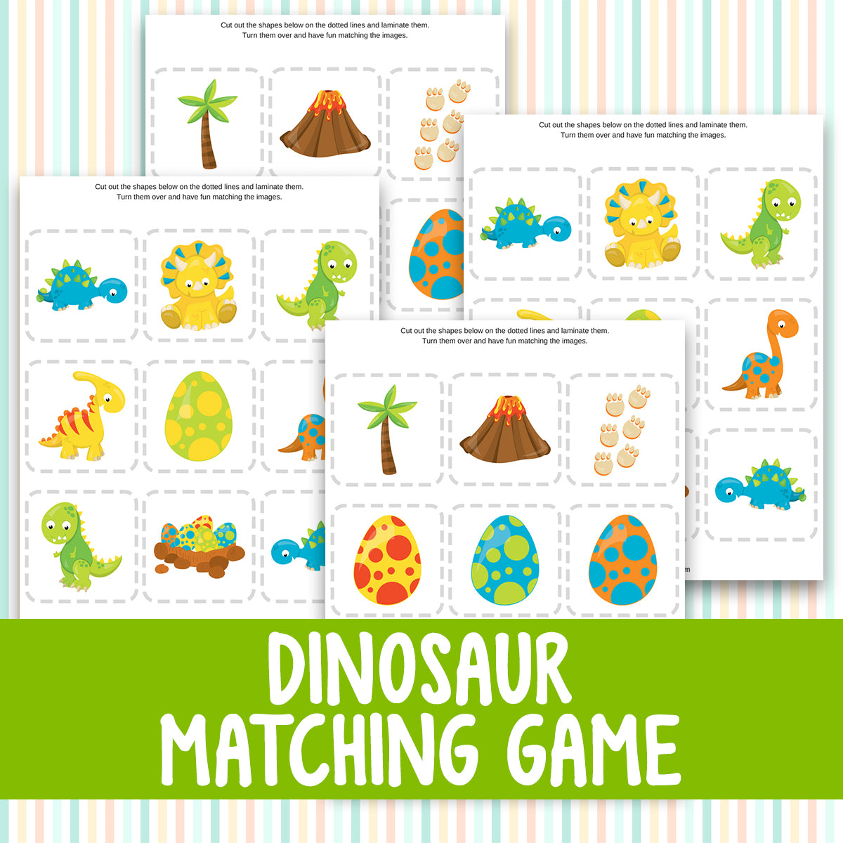 Matching Games – Messy Little Monster Shop