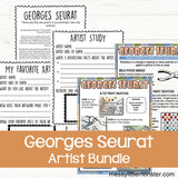 Famous artists for kids - Georges Seurat