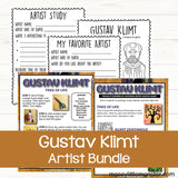 Famous artists for kids - Gustav Klimt