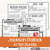 Famous artists for kids - Jackson Pollock