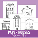 paper house template