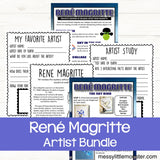 Famous artists for kids - Rene Margritte