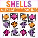 Shell Alphabet Tracing Cards