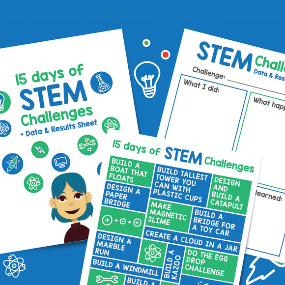 15 Days of STEM Challenges