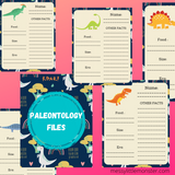 Dinosaur Information Printables