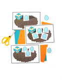 Bird Nest Counting Worksheets