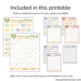 gratitude tracker